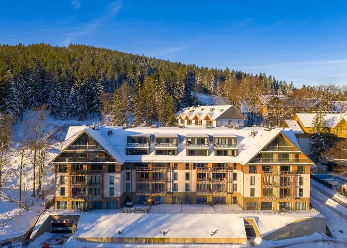 Апартаменты Izerskie Premium - Zrodlo Izery - Strefa Saun & Family Przy Gondoli *